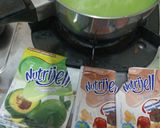 Foto langkah ke 5 dari resep Jelly Cokelat Avocado.