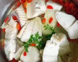 Foto del paso 3 de la receta: Filetes de fogonero con mojo rojo y pimiento