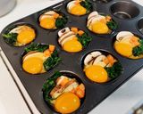 A picture of step 5 of Egg Muffins.
