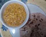 A picture of step 3 of Paneer ki burji.