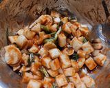 Foto langkah ke 4 dari resep Kimchi Lobak (Kkakdugi) Sederhana, Gurih, dan Pedas.