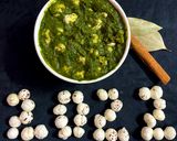 पालक मखाना (Palak makhana recipe in Hindi) रेसिपी चरण 6 फोटो