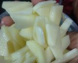 A picture of step 1 of Potato pakodi.