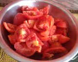A picture of step 1 of Tomato jam.