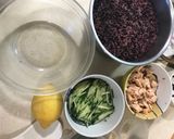 鮭魚紫米拌飯的食譜步驟3照片