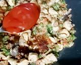 A picture of step 8 of Chicken chilli sauce.