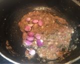 A picture of step 5 of Kerala chicken curry.
