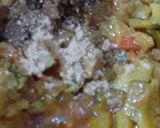 A picture of step 3 of Kaddu (pumpkin) sabzi.