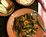 Pui Shaag Chingri Chorchori (Malabar Spinach Curry) recipe step 10 photo