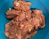 A picture of step 1 of Dhaba Tandoori Chicken.