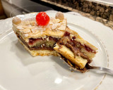 Foto del paso 13 de la receta: Pastel rústico con Nutella, mermelada de frambuesas y Almendra