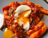 A picture of step 9 of Homemade Tteokbokki (Spicy Korean Rice Cakes).