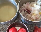 A picture of step 1 of Khoya paneer.