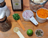 Foto del paso 1 de la receta: Ensalada de coliflor con zanahoria