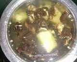 A picture of step 1 of Ragda Pattice.
