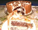 A picture of step 3 of Chocolate Kitkat Cake.