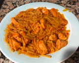 Foto del paso 5 de la receta: Pollo con fideos