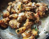 A picture of step 3 of Arbi ki sabji.