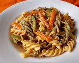 इन्स्टंट तिरंगा पास्ता (pasta recipe in marathi) रेसिपी स्टेप 5 फोटो 