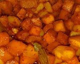 মেথি কুমড়ো(methi kumro recipe in benali) রেসিপি ধাপ - 2 ছবি