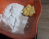 A picture of step 2 of Ragi cookies.