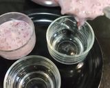 A picture of step 5 of STRAWBERRY SABUDANA KHEER /STRAWBERRY SAGO PEARLS PUDDING.