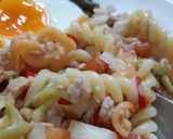 รูปขั้นตอนการทำที่ 2 ของ "ยำพาสต้าทูน่า" Spicy Tuna Pasta Salad 🐟🌶🍀