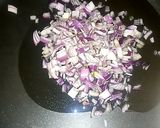 A picture of step 1 of Chicken Stuffing For Lasagna.