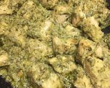 A picture of step 7 of Chicken masala malai boti.