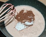 Foto langkah ke 3 dari resep Puding Brownies Roti Tawar.