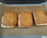 Foto del paso 5 de la receta Focaccia sin gluten rellena de queso y salmón ahumado