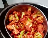 A picture of step 6 of Crispy cauliflower manchurian.