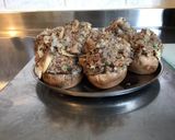 Une image de l'étape 11 de Champignons bella rosé façon minis burgers.
