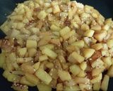 Foto del paso 4 de la receta Espaguetis salteados con mango y mini volavents rellenos de paté de tomate, aceitunas y maíz