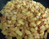Foto del paso 4 de la receta: Espaguetis salteados con mango y mini volavents rellenos de paté de tomate, aceitunas y maíz