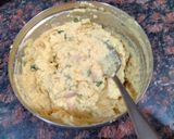 A picture of step 2 of Kerala special tea time snack - Parippu Vada.