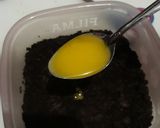 Foto langkah ke 1 dari resep Desert pandan coklat lumer.