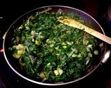 A picture of step 1 of My Mom’s Spanakotyropita (Spinach and Feta Pie) ❤️.