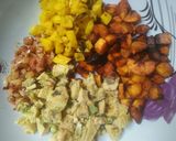 A picture of step 3 of Spicy plantain.