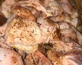 A picture of step 5 of Golden Yam with chicken pepper soup.