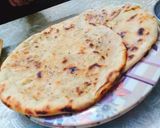 A picture of step 8 of Aloo Wala Naan.
