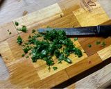 A picture of step 3 of Tomato Basil Bruschetta.