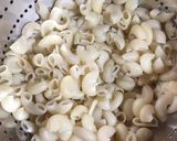 A picture of step 1 of Mango Macaroni.
