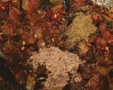 A picture of step 8 of Kathiyawadi Masala Khichdi.