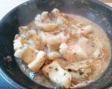 Foto del paso 4 de la receta Sèpia al ajillo en base de parmentier de trigueros