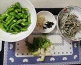 懦米椒炒小魚乾的食譜步驟1照片