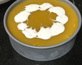 A picture of step 11 of Eggless: No-Bake & No-Gelatin Mango Cheesecake.