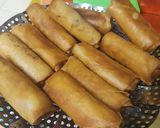 Hình bước làm 5 của món Bún chả giò tôm