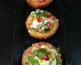 A picture of step 8 of Sago Sweet Potato Katori Chaat.