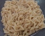 A picture of step 1 of Vegetable Thukpa/Veg Noodle Soup.